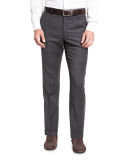 Benson Standard-Fit Grid Trousers