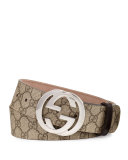 GG Supreme Belt w/Interlocking G