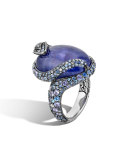 Legends Cobra Tanzanite & Diamond Ring with Diamonds, Size 7