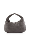 Veneta Medium Sac Hobo Bag, Gray