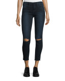 Le High Ripped Skinny Jeans, Blue
