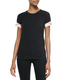 Short-Sleeve Long Tee, Black