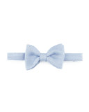 Classic Grenadine Bow Tie, Light Blue