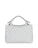 Rockstud Quilted Large Shoulder Bag