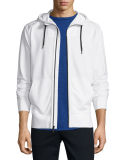 French Terry Front-Zip Hoodie