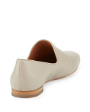 Piper Leather Smoking Loafer, Taupe