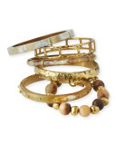 Washa Light Horn Bangles, Set of 6
