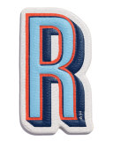 "R" Leather Sticker for Handbag