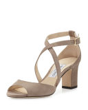 Carrie Suede 65mm Sandal