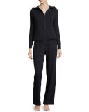 Cashmere Hooded Jogging Set, Women's 