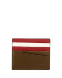 Talbyn Men's Leather Card Holder, Green