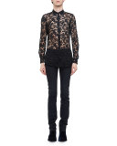 Raw Clean-Wash Skinny-Fit Denim Jeans