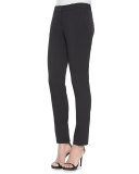 Skinny Stretch-Wool Dress Pants