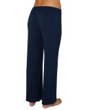 Cara Drawstring Wide-Leg Lounge Pants 