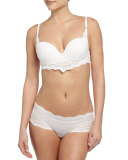 Ceylon Push-Up Bra, White
