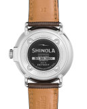 47mm Runwell Leather Watch, Deep Brown