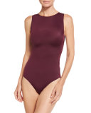 Carlotta Strappy Zip-Back One-Piece Swimsuit