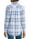 Carter Plaid Chambray Shirt, Pigment Plaid