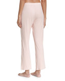 Organic Lounge Drawstring Pants, Boudoir/Pink Puff