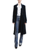 867 Coated Boot-Cut Jeans, Mercury Indigo