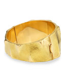 Dune 18k Gold and Diamond Cuff Bracelet