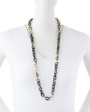 Mini Mara Necklace in Dark Horn, 32"