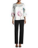 Rise & Shine Jacquard Top 