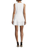 Sleeveless Tiered-Skirt Dress 