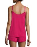 Juliet Short Pajama Set, Cranberry