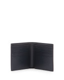 East-West Calfskin Leather Wallet