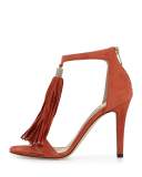 Viola Suede Tassel Sandal
