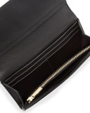 Robinson Continental Envelope Wallet, Black