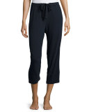 Mariah Cotton Lounge Pant, Anchor Blue