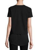 Zadeia Fixture Short-Sleeve Top