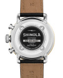47mm Runwell Sport Chronograph Watch with Black Strap
