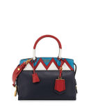Esplanade Medium Greca City Satchel Bag
