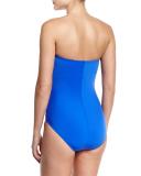 Crystal Clear Bandeau One-Piece