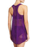 Snake Charmer Draped Tankini Swim Top