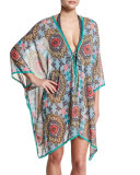 Renaissance Printed Kimono Coverup