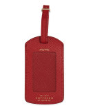 Panama Luggage Tag, Red