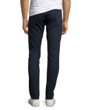 Standard Issue Fit 1 Slim-Skinny Jeans, Coated Navy