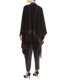 Wool-Blend Twill Graph Serape 