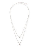 My Twin Two-Strand Diamond Necklace
