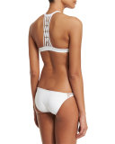 Amber High-Neck Swim Top