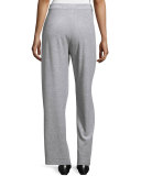 Velour Full-Length Jog Pants