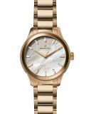 Grace 38mm Bracelet Watch with Baguette Diamonds, Yellow