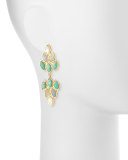 Captivate Amazonite Chandelier Earrings