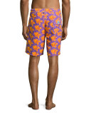 Koi Fish & Clouds Swim Trunks, Purple