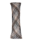 Buya Netted Scarf, Black/Pink