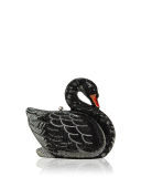 Swan Crystal Minaudiere